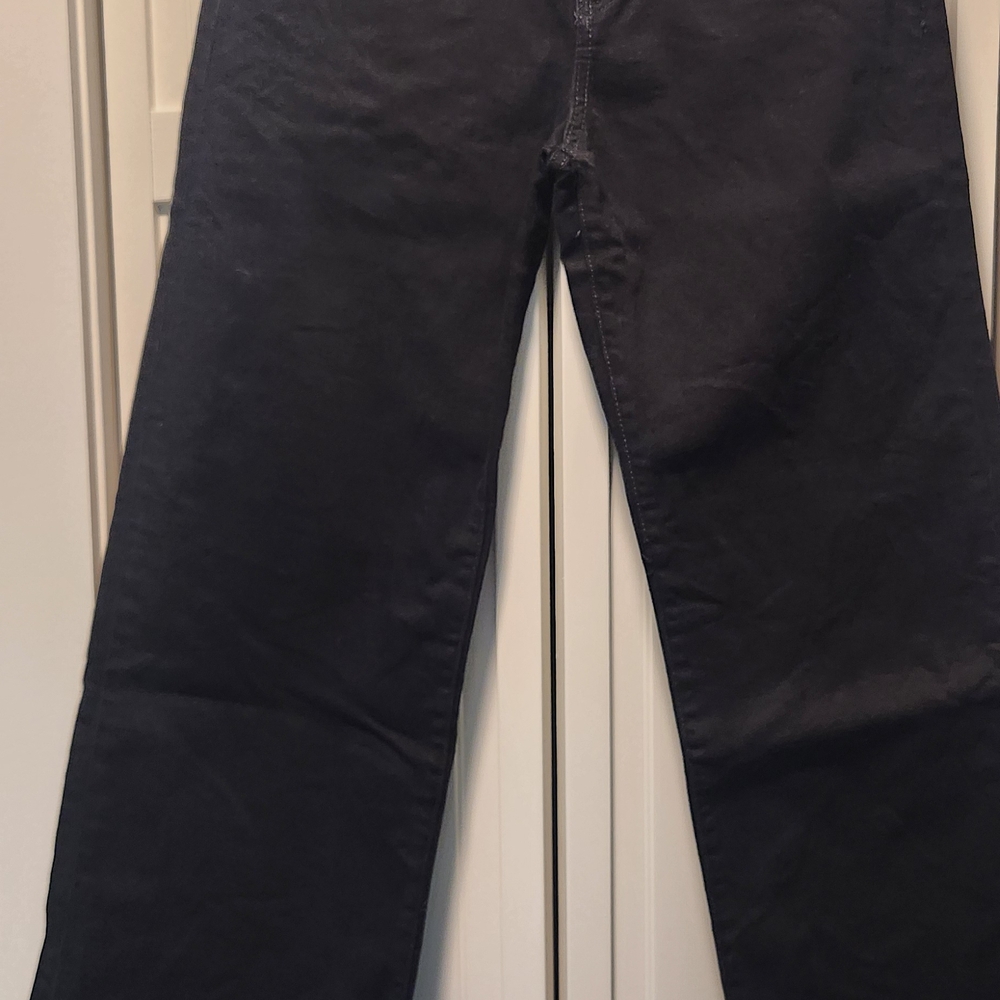 Hudson Jeans (Rosalie) Women's Wide-Leg Jeans - Black